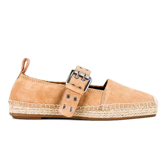 rag & bone Anteros espadrille tan flat neural shoe size 39 - Picture 3 of 9